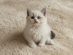 Mükemmel Blue Point Bicolor British Shorthair erkek