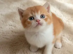 British Shorthair Sütlü Portakal Red Bicolor Erkek yavrumuz