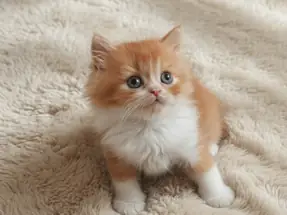 Show Kalite British Longhair Red Bicolor sütlü Portakal erkek